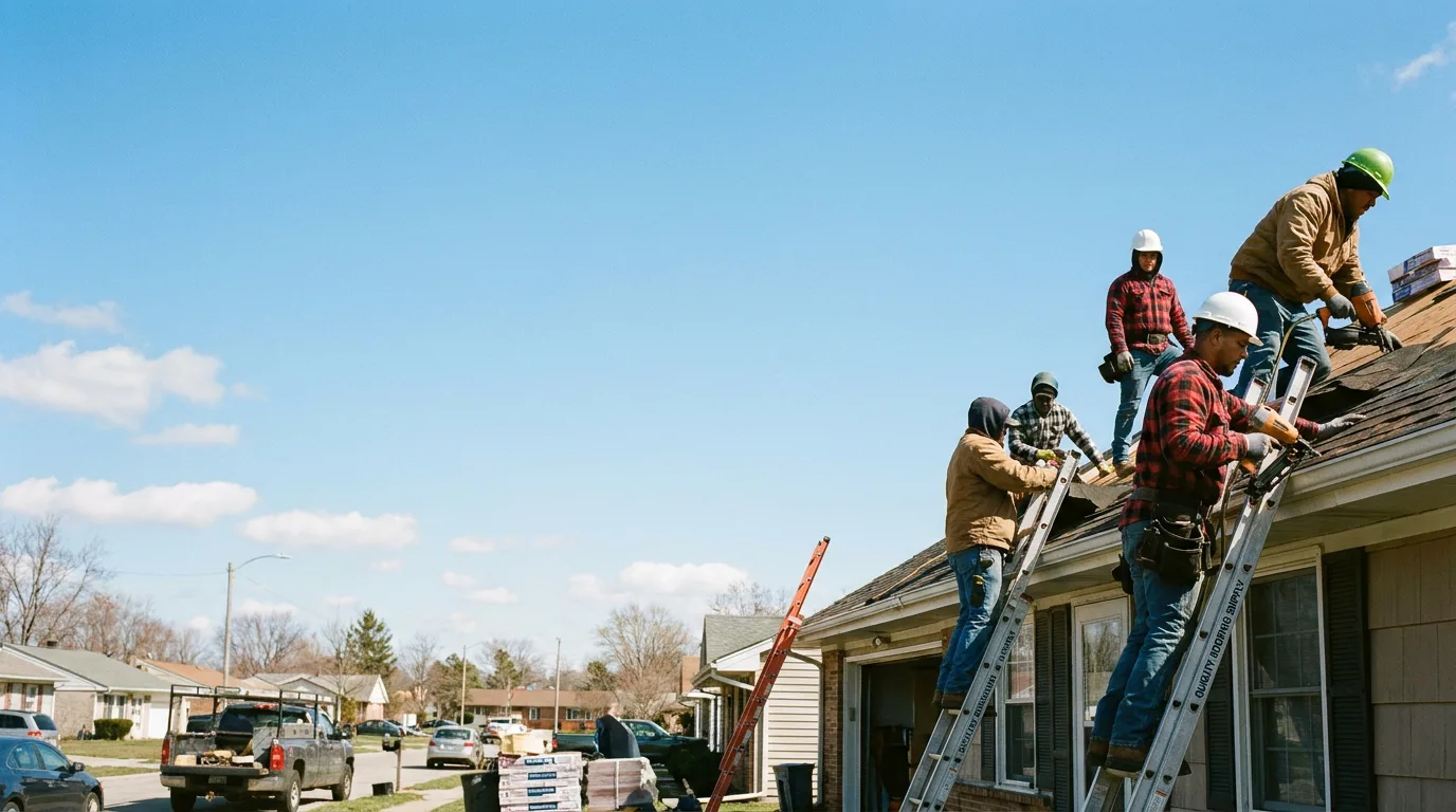Roofing in Fredericksburg, IA near me